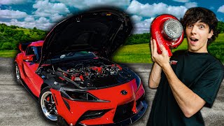 I Put a BIG Turbo in my Supra [upl. by Vassar]