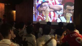 Real Madrid Fans Reaction and celebration in Taipei Taiwan  Champions League Final 2016 [upl. by Meeki]