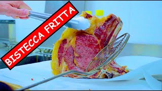 HO FRITTO UNA BISTECCA DA UN KILO E MEZZO [upl. by Hgielac]