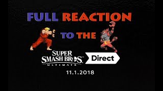 Final Smash Ultimate Direct Reaction  Super Smash Bros Ultimate [upl. by Tal169]