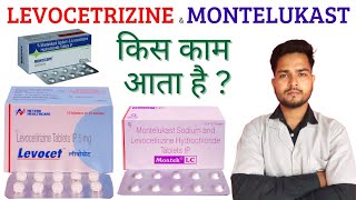 Levocetrizine hydrochloride and Montelukast tablet uses in Hindi  Wellness Gallery [upl. by Dee Dee]