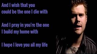 Daniel Bedingfield  If Youre Not The One Lyrics [upl. by Rotberg]