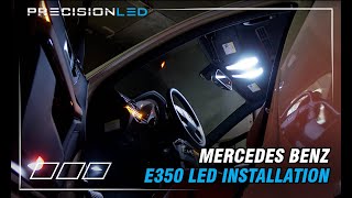 Mercedes Benz E350 LED Install  W212 2009 [upl. by Llennoj]