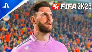 FIFA 2K25 Official Reveal Trailer  PS5 [upl. by Wendye]