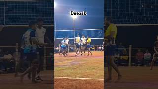 Deepak ka47 01 inchaking kumtaspikers volleyball kumta shorts Volleyball Spike [upl. by Farrow]