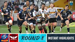 DHL Stormers v Scarlets  Instant Highlights  Round 8  URC 202223 [upl. by Accem]