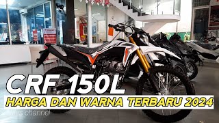 HONDA CRF 150 L ll MOTOR TRAIL TERLARIS 2024 [upl. by Maffei]