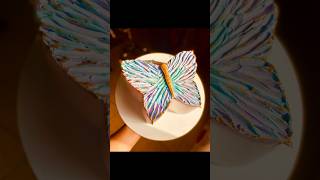 Butterfly cake from scratch watch the making video👇🏻butterflycakes [upl. by Oinotnaesoj]