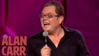 Interrupting Alan Carr In The Middle Of The Show  shorts  ALAN CARR [upl. by Retsof]