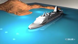 HD Ricostruzione 3D incidente Costa Concordia  3D Animation of Costa Concordia accident [upl. by Euqinna]