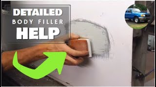 The Secret to Getting Body Filler  Bondo Straight  Fast Easy Consistent [upl. by Tolkan]