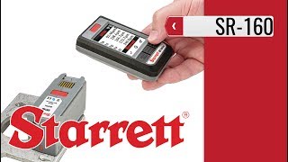 Starrett SR160  Surface Roughness Tester product video presentation [upl. by Cynde57]