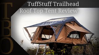 TuffStuff  Trailhead Roof Top Tent Review [upl. by Neleb]