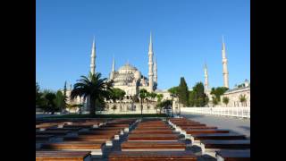 2013 Turquie Istanbul Blue Mosque La Mosquée Bleue Sultanahmet Camii 6 Minarets et Mosaïques [upl. by Illek]