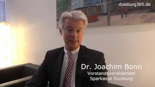 Dr Joachim Bonn Sparkasse Duisburg  Rueckblick 2015  Ausblick 2016 [upl. by Harobed]