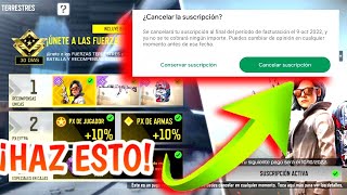 🔰Como CANCELAR la SUSCRIPCION mensual del PASE DE BATALLA en CALL OF DUTY MOBILE [upl. by Ellenahc]