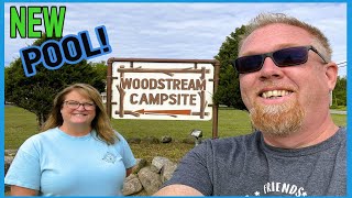 Camping at Woodstream Campsites  Gainsville NY  Enjoy Natures Lazy River [upl. by Margareta]