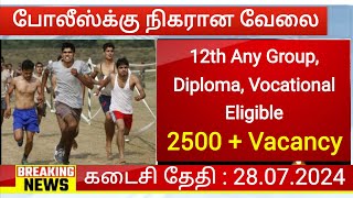 மீண்டும் Police வேலை 2024 Air Force Recruitment Agniveer Bharti CRPF Tamil Nadu Government jobs 2024 [upl. by Animsaj]