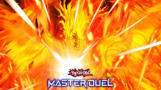 15k Attack Unaffected By Card Effects SUPER SAIYAN THE WINGED DRAGON OF RA YuGiOh Master Duel [upl. by Nelon]