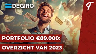 PORTFOLIO €89000 OVERZICHT VAN 2023  PORTFOLIO SHOW 114 [upl. by Won214]