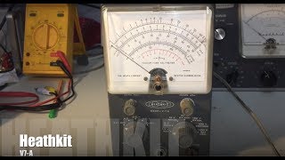 The Heathkit V7A Quick teardown and inspection for Frank [upl. by Mela]