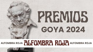 La alfombra roja de los Premios Goya 2024 10022024 [upl. by Willcox]