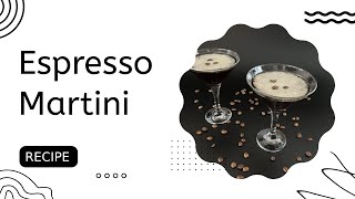 Best Espresso Martini Recipe [upl. by Claman131]