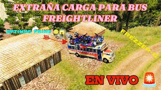 EXTRAÑA CARGA PARA BUS FREIGHTLINER ATS [upl. by Allemac996]