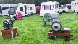 Stationary engine section ​⁠driffield steam rally 2023 [upl. by Maurilla243]