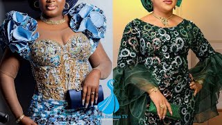 Elegant Dress Styles for Ladies  Fashionable African Cloths for African Women [upl. by Alliehs]