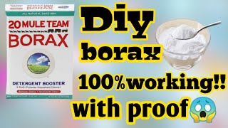 Diy homemade boraxDiy boraxHow to make borax at homeDiy borax for slimeSlime activator diy [upl. by Eden]