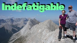 Mt Indefatigable hike Kananaskis Alberta HD [upl. by Alleuol]