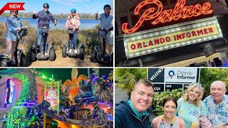 FLORIDA VLOG Orlando Informer meetup Segway Tour excursion Kekes Breakfast and Universal Studios [upl. by Kraul]