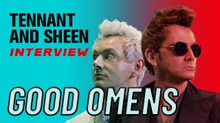 David Tennant and Michael Sheen on Aziraphale and Crowleys Unlikely Relationship in Good Omens [upl. by Acnaib994]