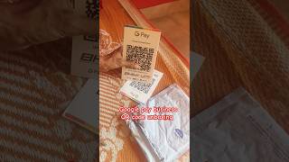 Google pay business QR code unboxing 😱😲 how to get free QR code  Google pay viral upi gpay [upl. by Eizzo585]