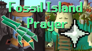 OSRS Fossil Prayer Training Method [upl. by Joey]