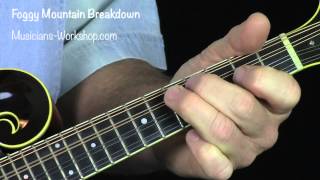 Foggy Mountain Breakdown Mandolin 2Round Solo with quotDynoTabquot ™ [upl. by Novelia]