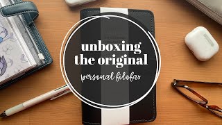 Unboxing The Original  Personal Filofax [upl. by Anitrebla190]