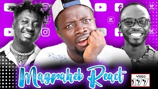 Magraheb Reacts to Amerado Burner amp Okyeame Kwame quotKyer3 Mequot [upl. by Brandtr81]