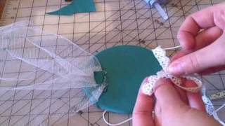 Fascinator Hat DIY EASY How to  Whitney Sews [upl. by Clevie873]