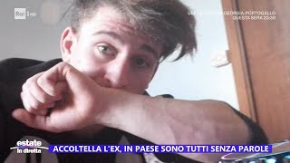 Accoltella lex fidanzata arrestato per tentato omicidio  Estate in diretta 26062024 [upl. by Aisylla]