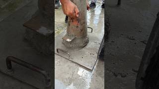 Slump Concrete 180mm youtubeshorts shorts short satisfying construction cement stone [upl. by Rech172]