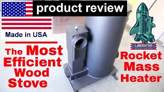 liberator rocket stove Review [upl. by Aremus29]