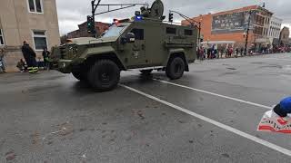 Crawfordsville Indiana 2023 Christmas Parade [upl. by Hadeehsar727]