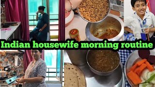 Indian housewife morning routine daily routine vlog cooking mornigroutine lunchbox indianfood [upl. by Boaten]