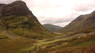 The Battlefields of Glencoe  The Massacre of Glencoe Scotland  European Waterways [upl. by Chelton328]