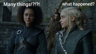 Missandei tells khaleesi about Grey worm Game of thrones season 7 episode 4 [upl. by Suravart]