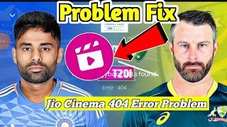 404 No Playback URL found Problem in Jio Cinema  How To Fix 404 No Playback URL found Problem [upl. by Tychonn13]