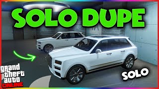 WORKING NEW SOLO CAR DUPLICATION MONEY GLITCH  SOLO GTA 5 Money Glitch  gta 5 Duplication Glitch [upl. by Androw706]