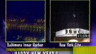 NEW YEARS EVE BALL DROP 1998 [upl. by Eniroc]